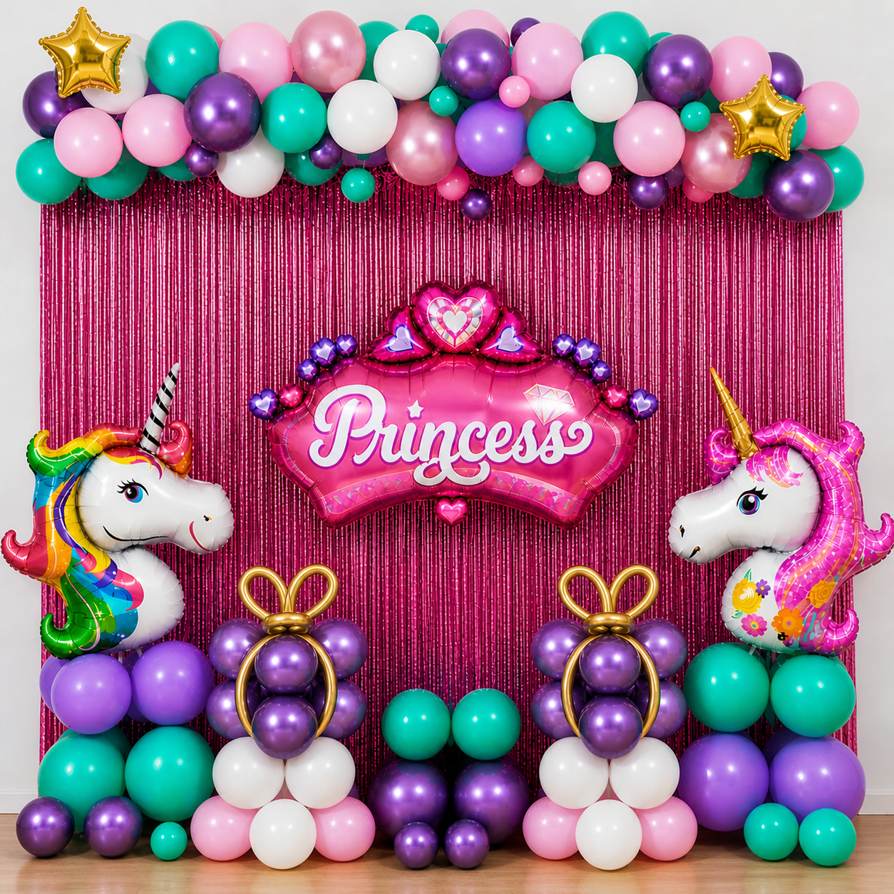 KBK Market Unicorn Doğum Günü Balon Seti
