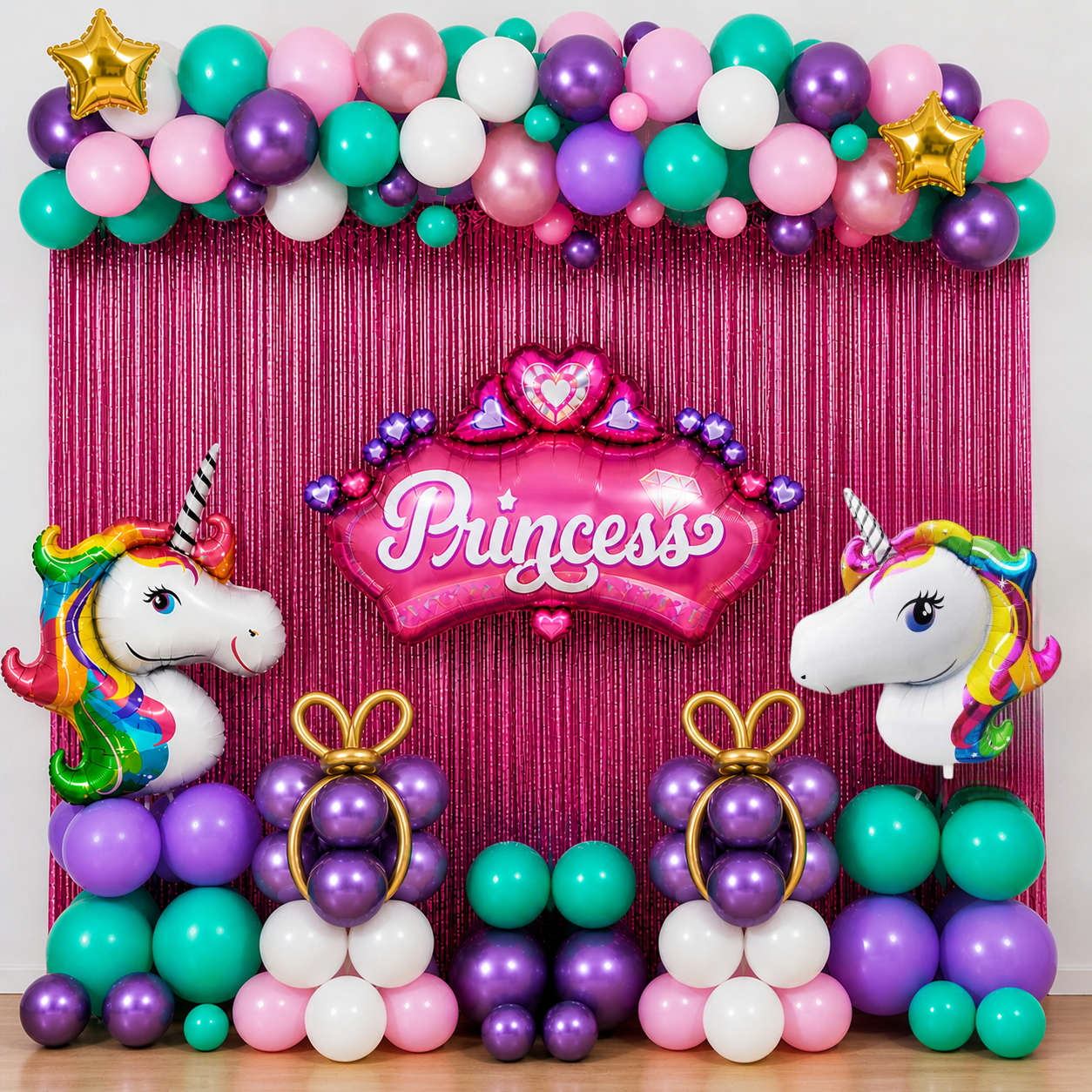 KBK Market Unicorn Doğum Günü Balon Seti