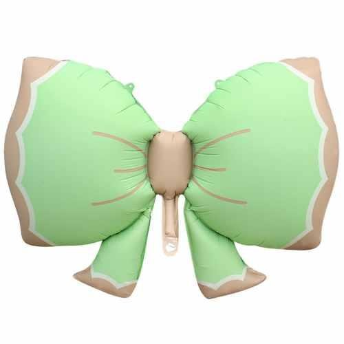 KBK Market Yeşil Retro Fiyonk Folyo Balon 91x60 cm
