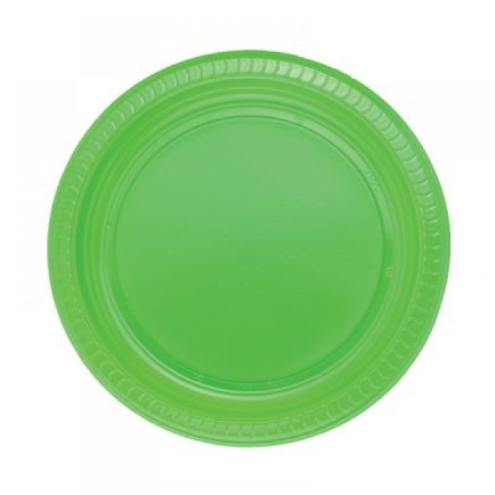 KBK Market Yeşil Tabak 25 Adet- 22 cm