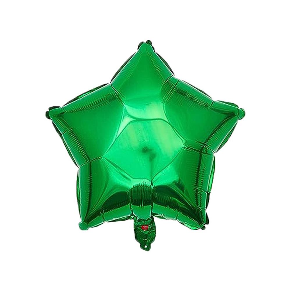 KBK Market Yeşil Yıldız Folyo Balon Seti 
