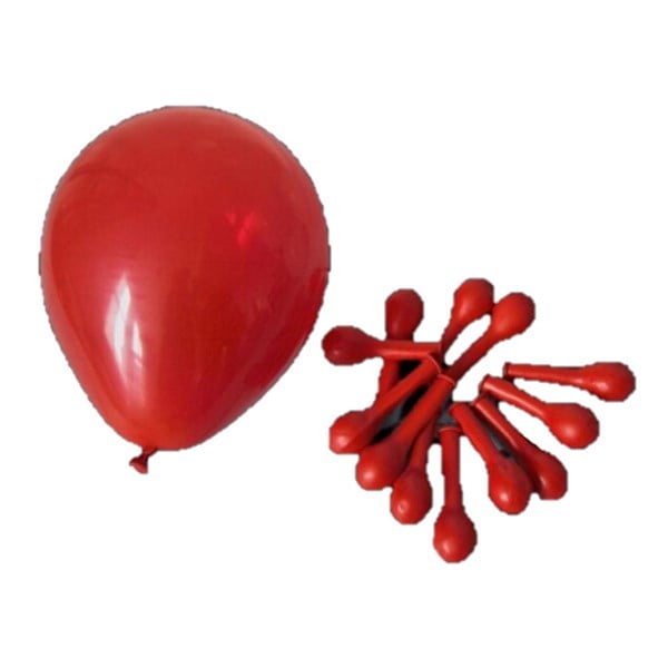 KBK Market 5 inç Balon Kırmızı 10 Adet ( küçük boy )