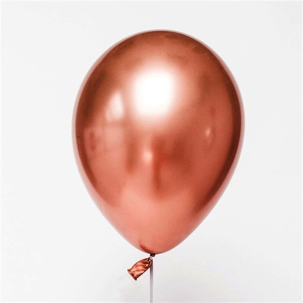 KBK Market Krom Balon 25 Adet Rosegold
