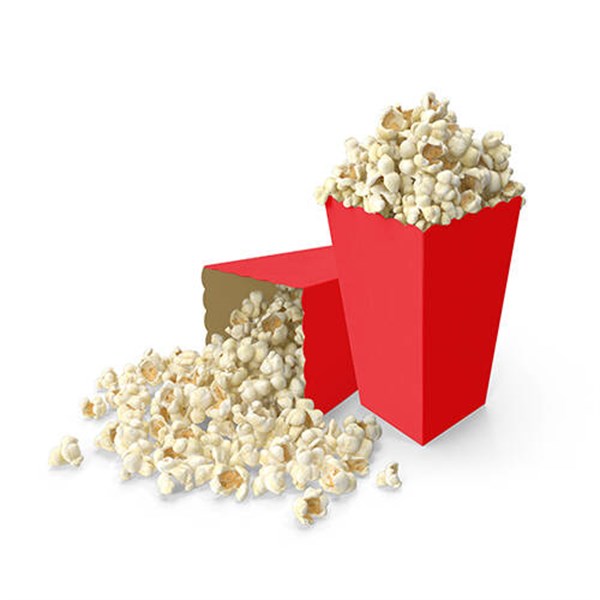 KBK Market Popcorn- Mısır Kutusu Kırmızı 