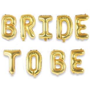 KBK Market Bride To Be Altın Folyo Balon Seti