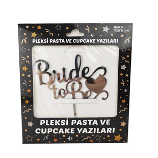 KBK Market Bride To Be Pleksi Süs Altın