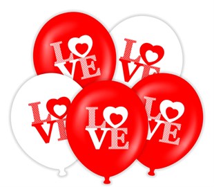 KBK Market Love Lateks Balon 10 Adet