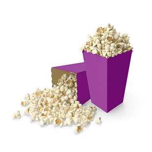KBK Market Popcorn- Mısır Kutusu Mor 