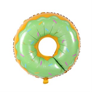 KBK Market Yeşil Donut Folyo Balon