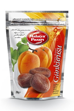 Malatya Pazarı Murat Palancı Kuru Kayısı Naturel 200 Gram