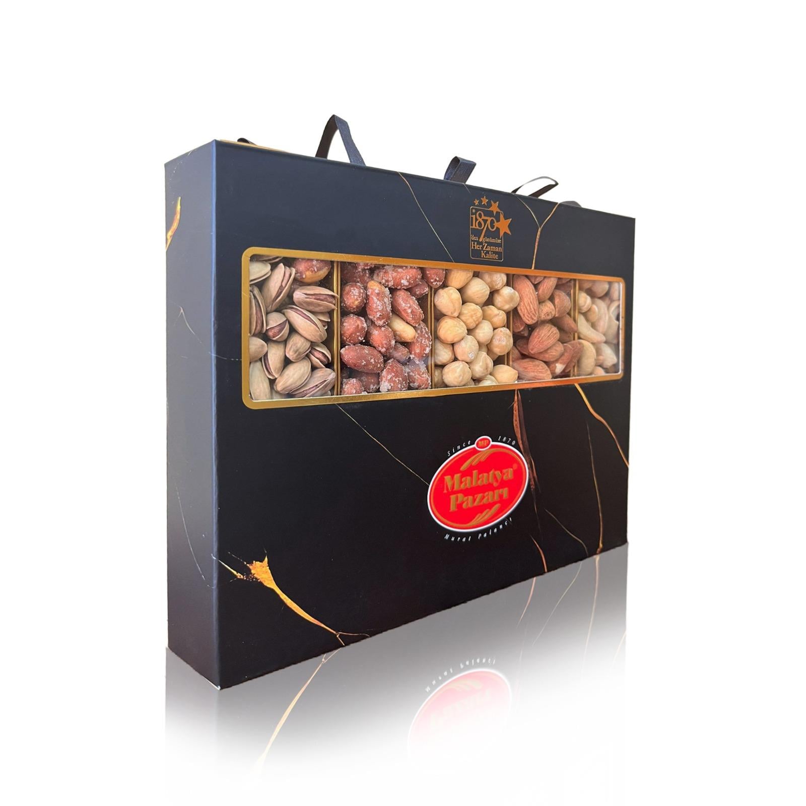 MERMER DESENLİ 5 ÇEKMECELİ KARIŞIK KURUYEMİŞ 800 GR