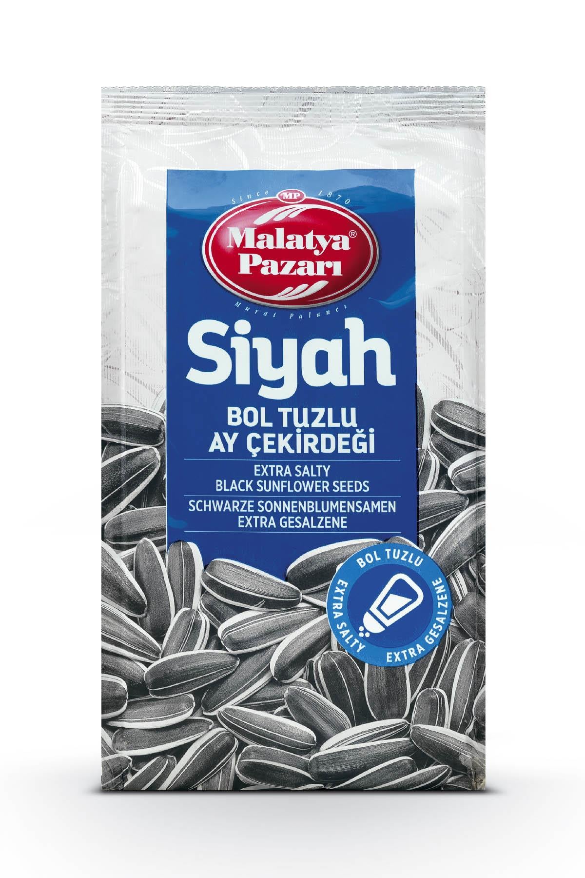 SİYAH ÇEKİRDEK BOL TUZLU 180 GR X6 ADET