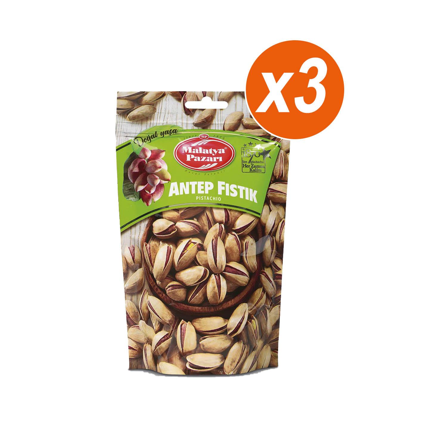Antep Fıstık Kabuklu 110 Gram X3