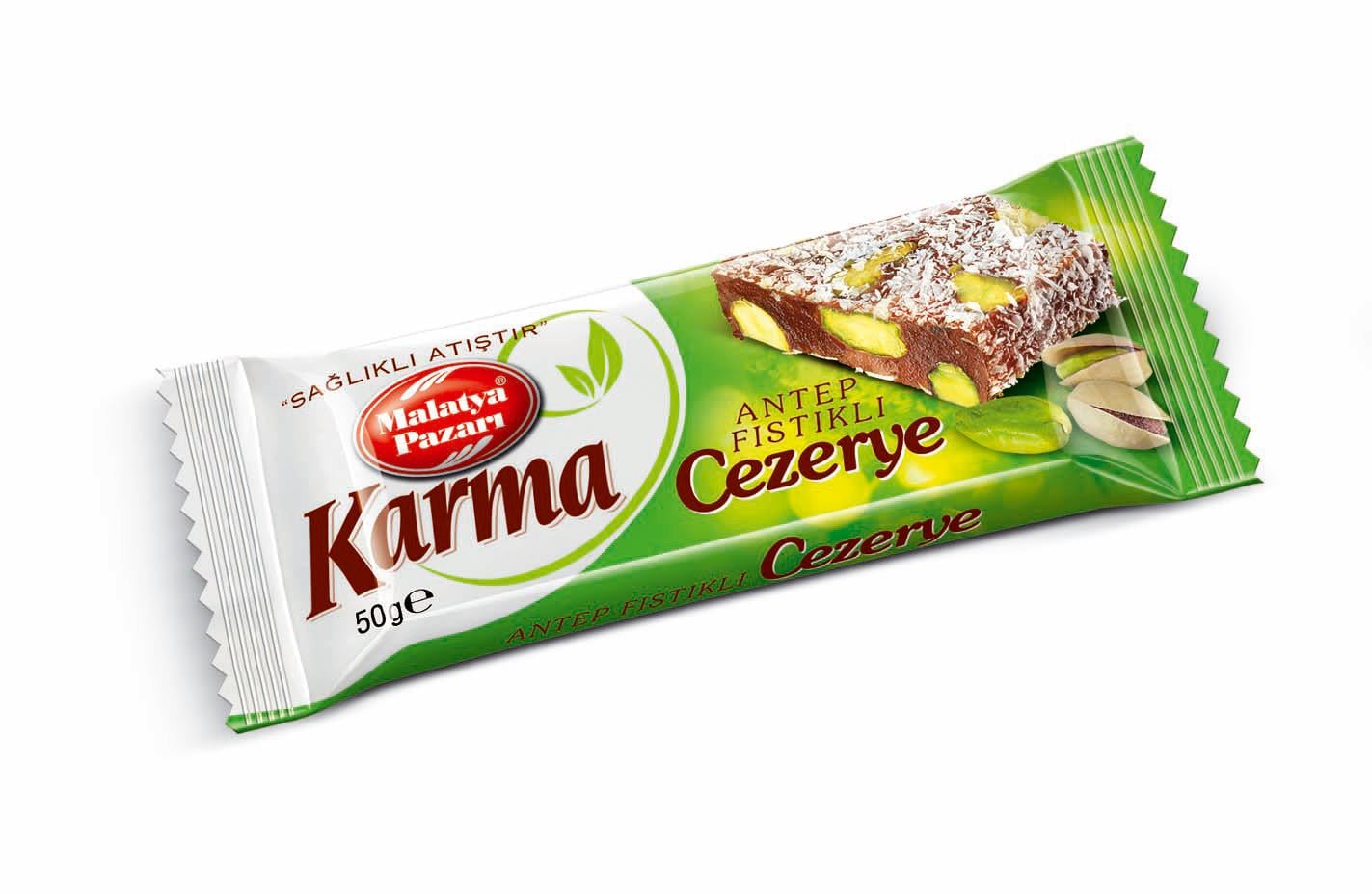 KARMA ANTEP FISTIKLI CEZERYE 50 GRAM 20 ADET
