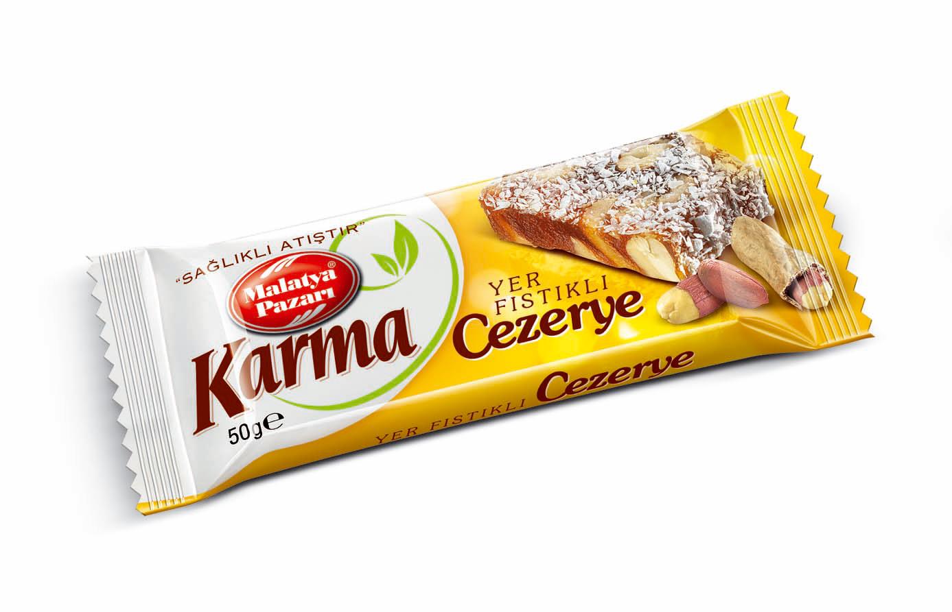 KARMA YER FISTIKLI CEZERYE 50 GRAM 20 ADET