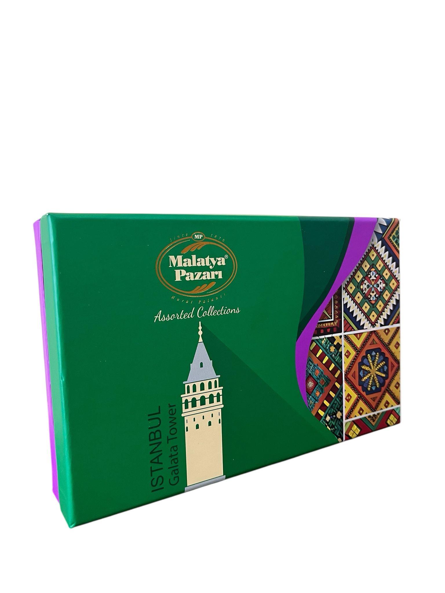 Galata Kulesi Meyveden Yeşil Lüks Kutu 600 Gr