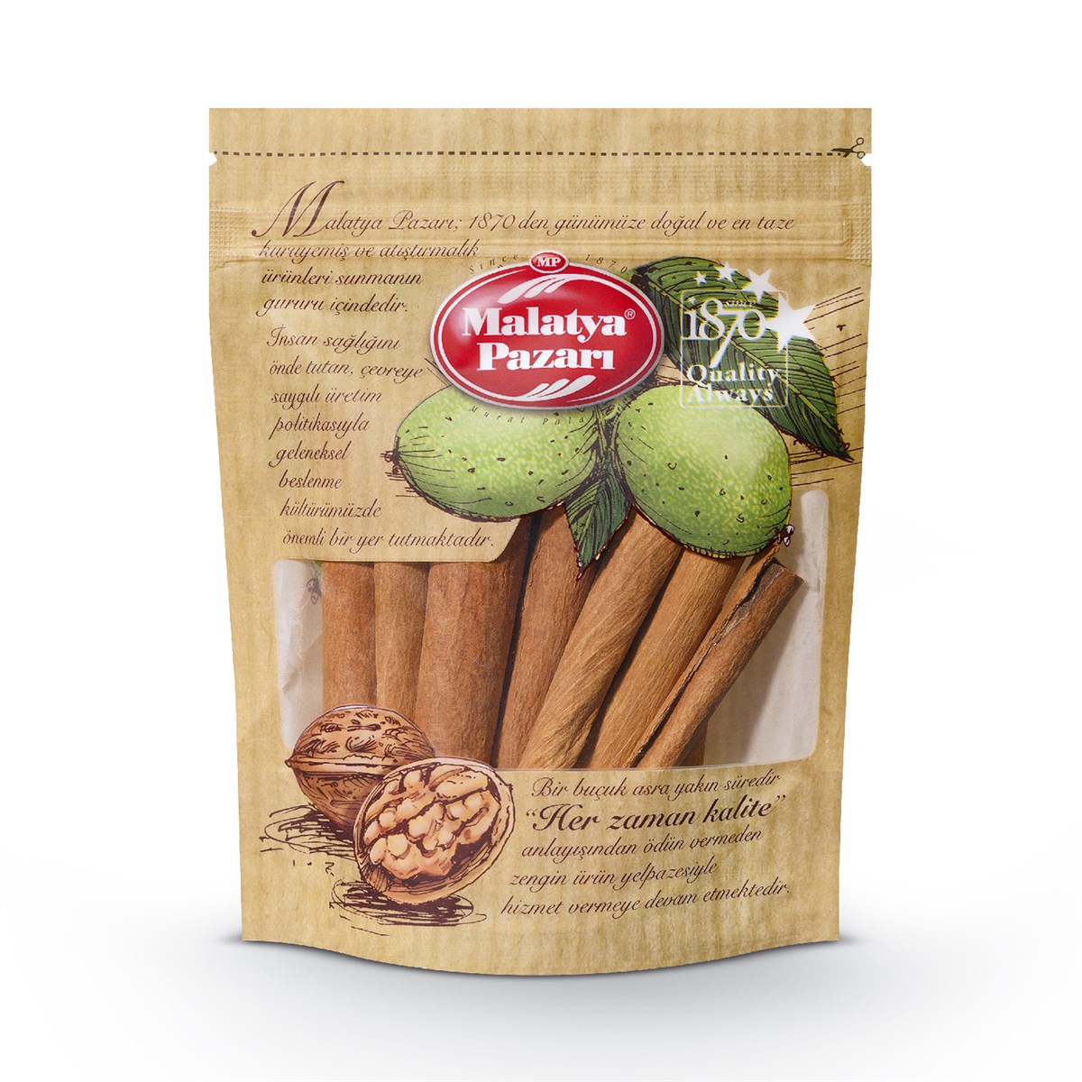 Çubuk Tarçın Kilitli Paket 100 Gram