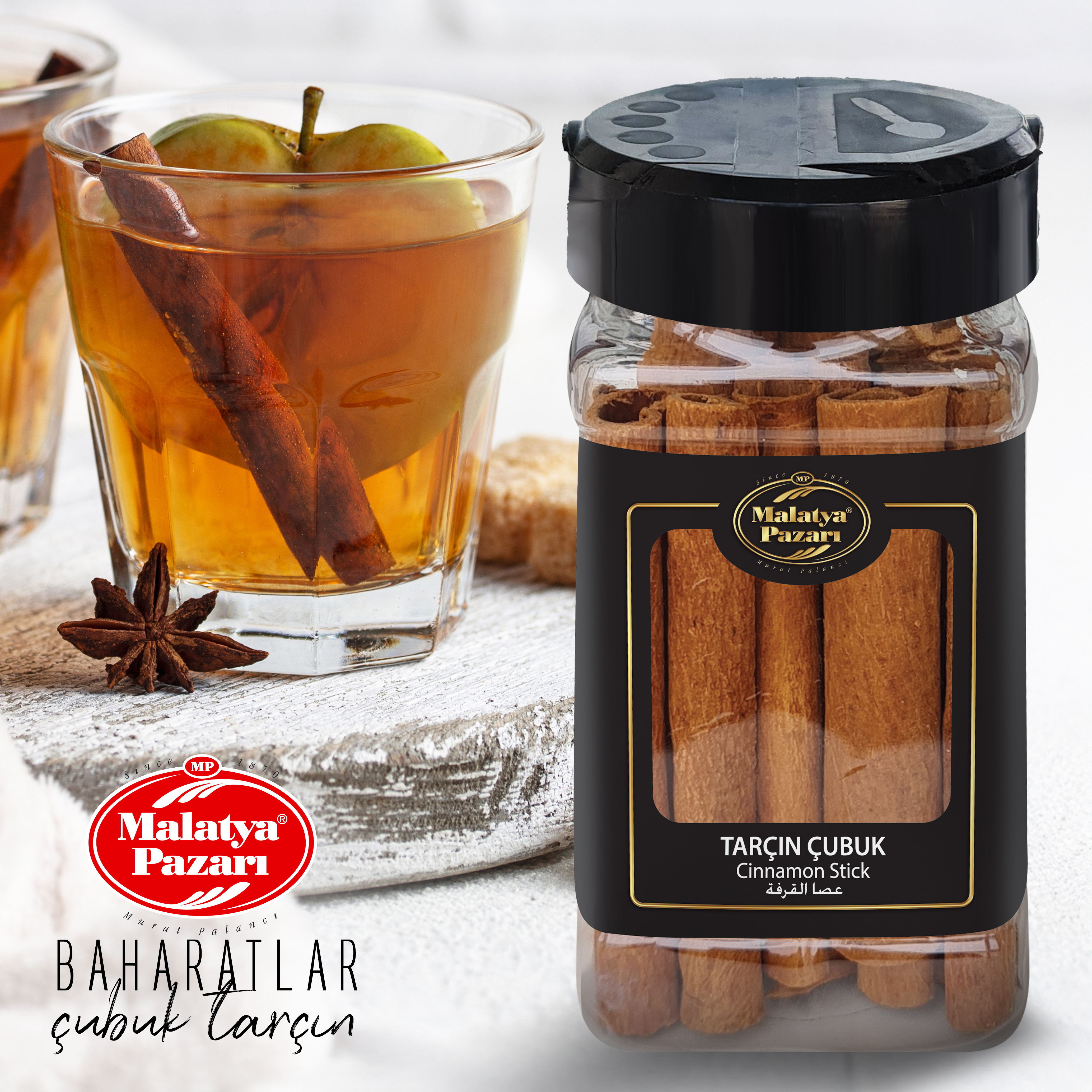 Malatya Pazarı Murat Palancı Çubuk Tarçın Kilitli Paket 100 Gram