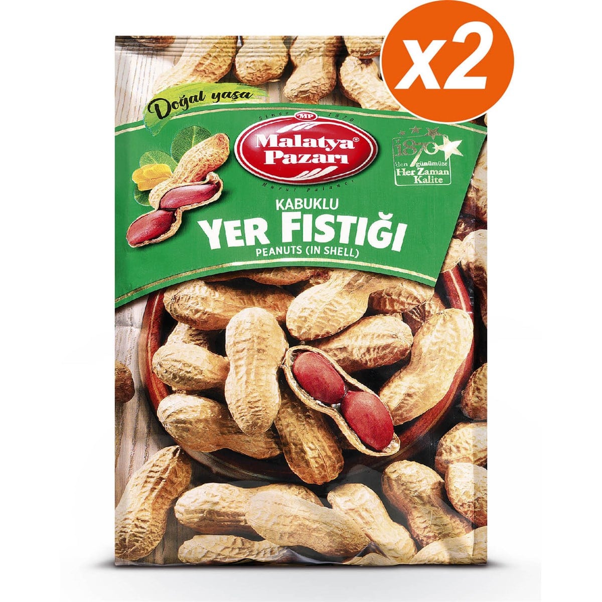 Kabuklu Fıstık 2 x 250 Gram