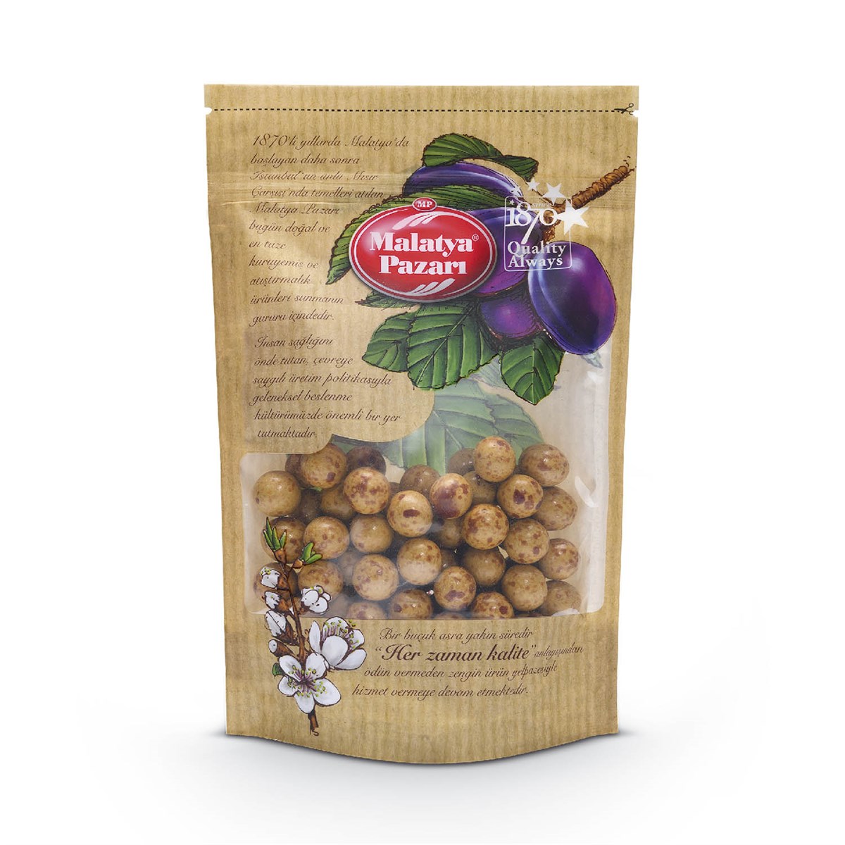 Kahveli Leblebi Kilitli Paket 1 Kg