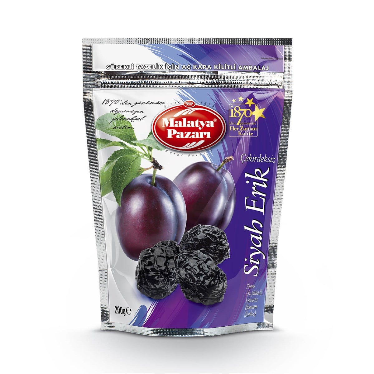 Kuru Erik Siyah 200 Gram