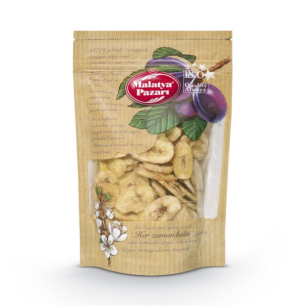 Kurutulmuş Muz Kilitli Paket