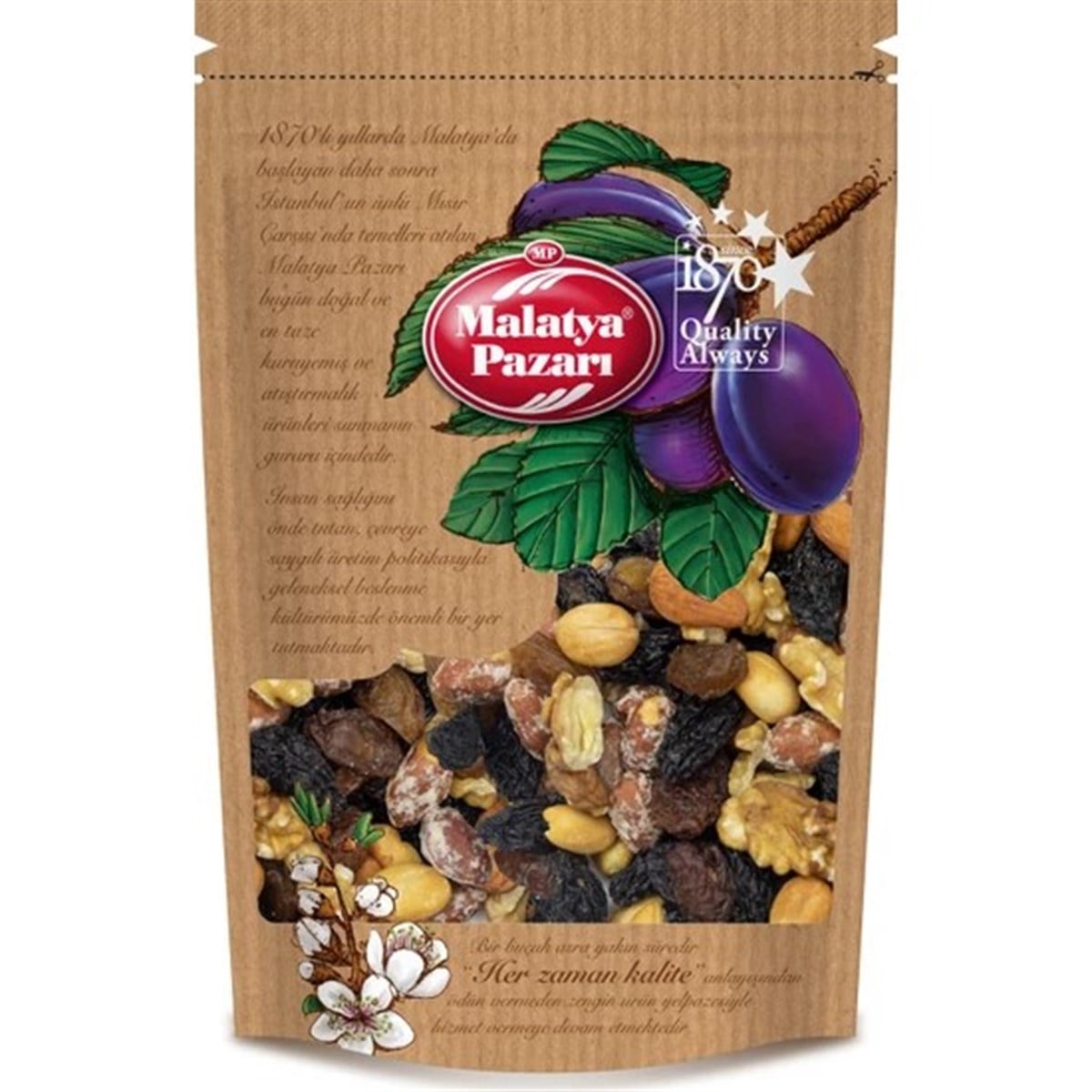 KURUYEMİŞ KURUMEYVE KARIŞIK 1000 GR