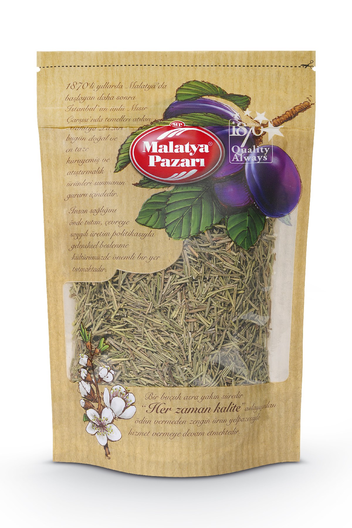 Malatya Pazarı Murat Palancı Biberiye Kilitli Paket 100 Gram