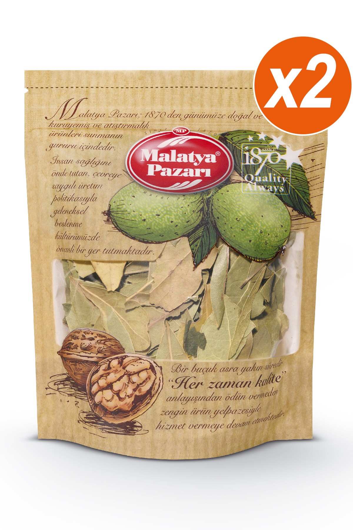 Malatya Pazarı Murat Palancı Defne Yaprağı 2 x 20 Gram