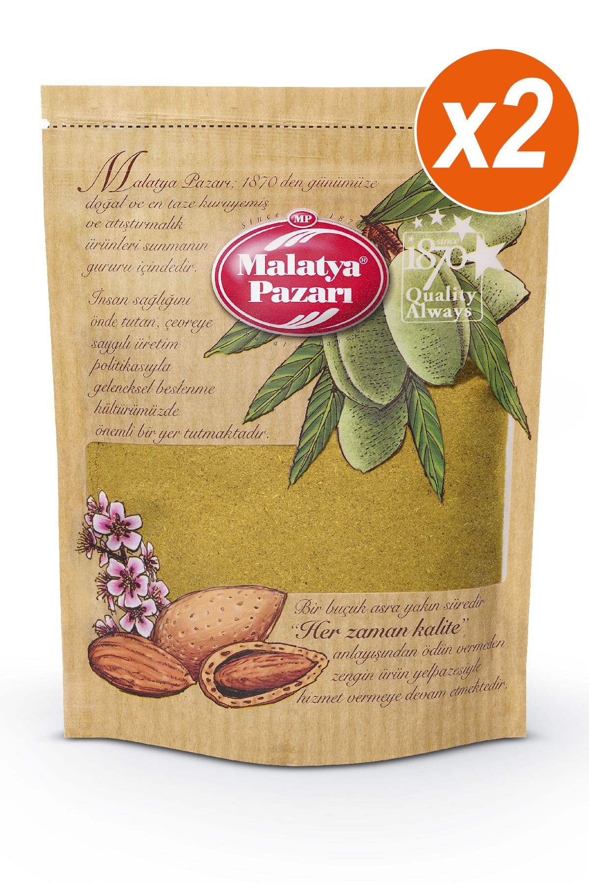 Malatya Pazarı Murat Palancı Köri Kilitli Paket 2 x 100 Gram