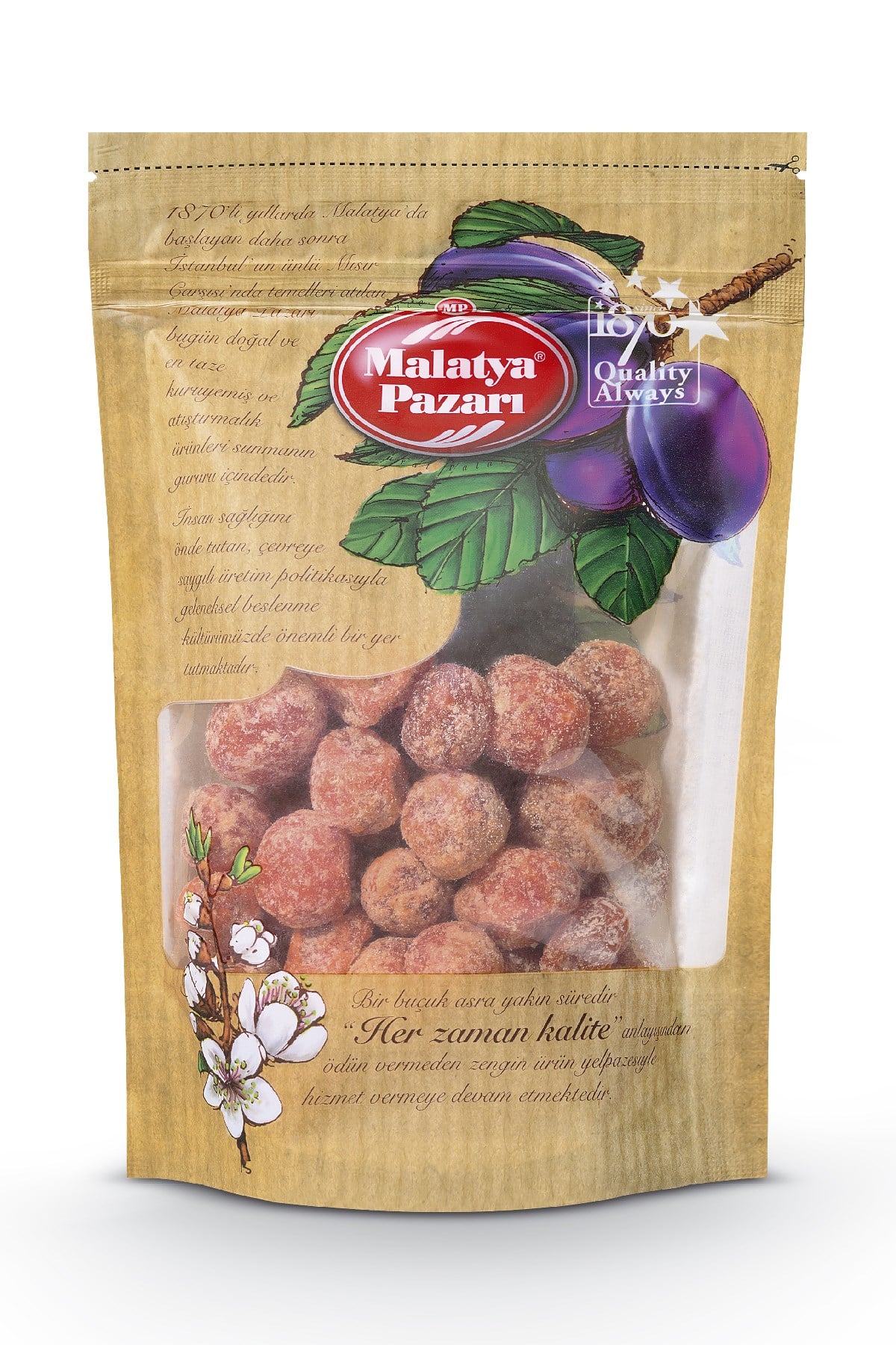 Malatya Pazarı Murat Palancı Kurutulmuş İthal Kumkuat Kilitli Paket 500 Gram