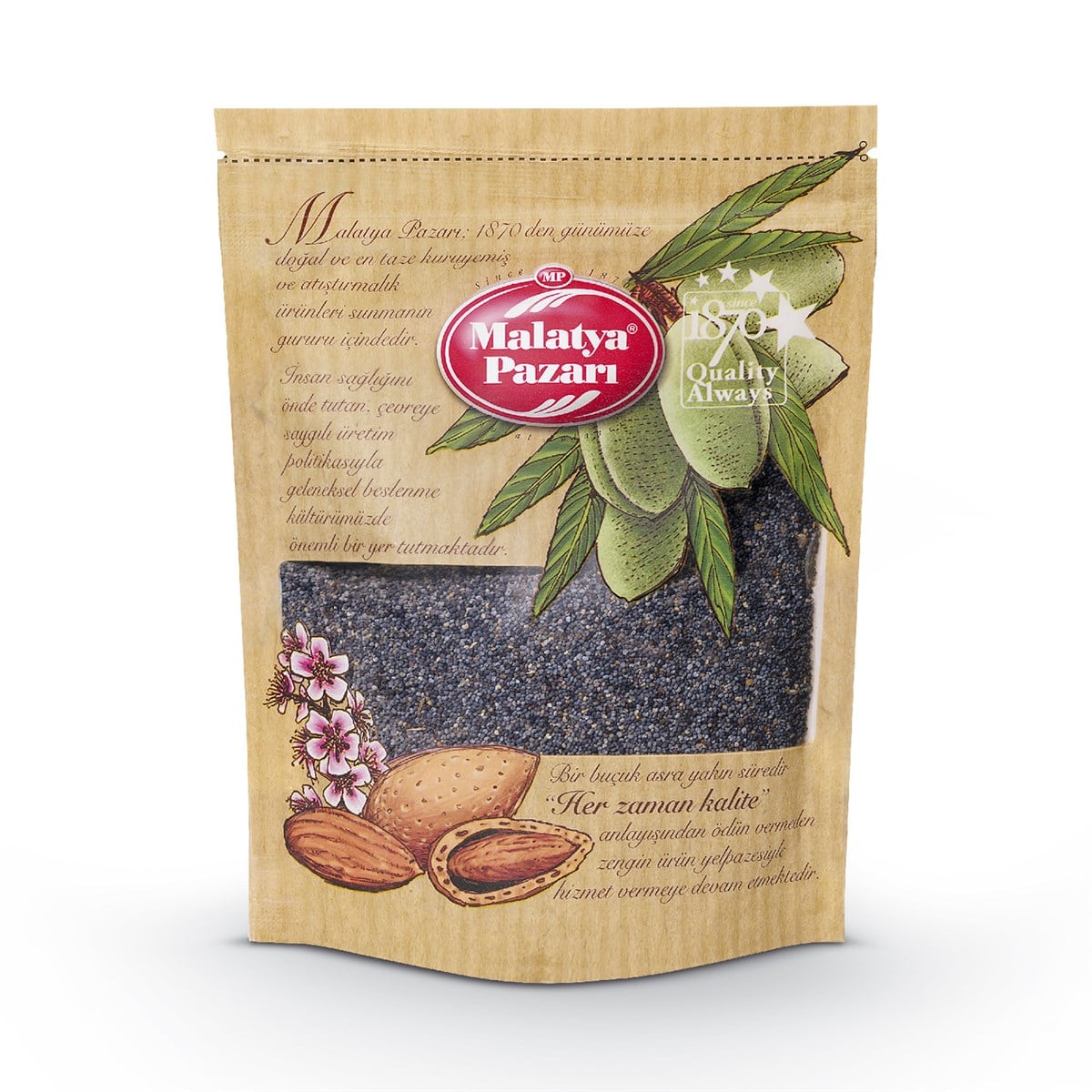 Mavi Haşhaş Kilitli Paket 100 Gram