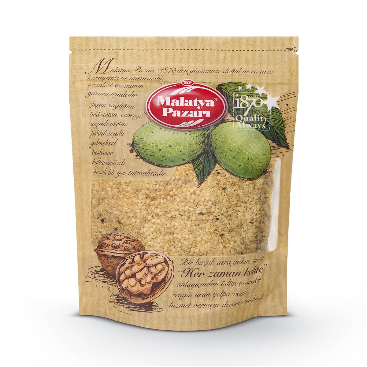 Susam Sarı Kilitli Paket 100 Gram