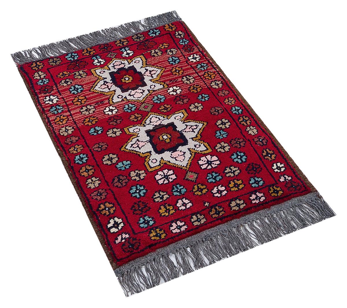 Afgan Uşak El Dokuma Halı Kundooz % 100 Yün Afganistan Üretim