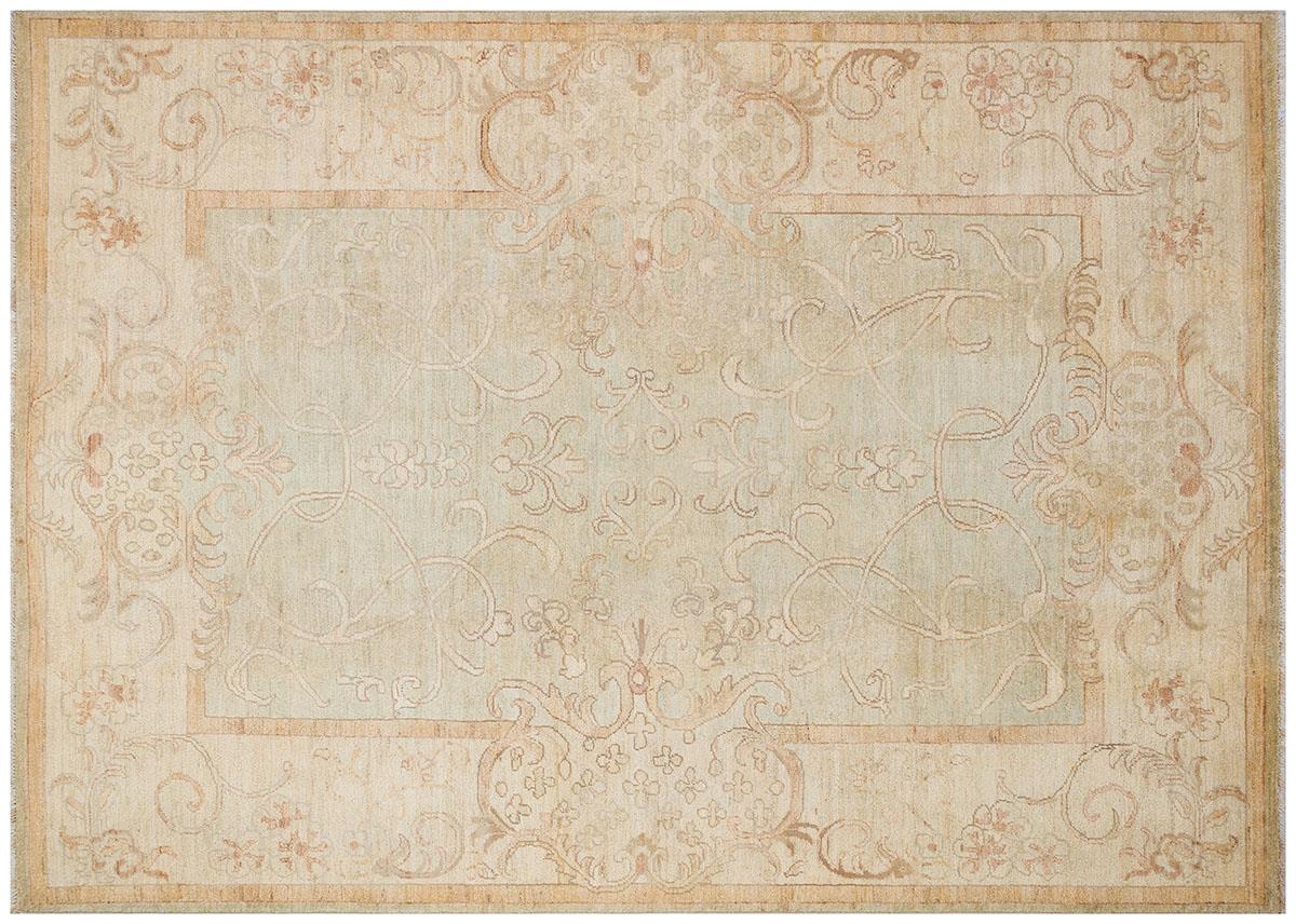 Afgan Uşak El Dokuma Halı Ziegler % 100 Yün Afganistan Üretim Ölçü;170 x 240