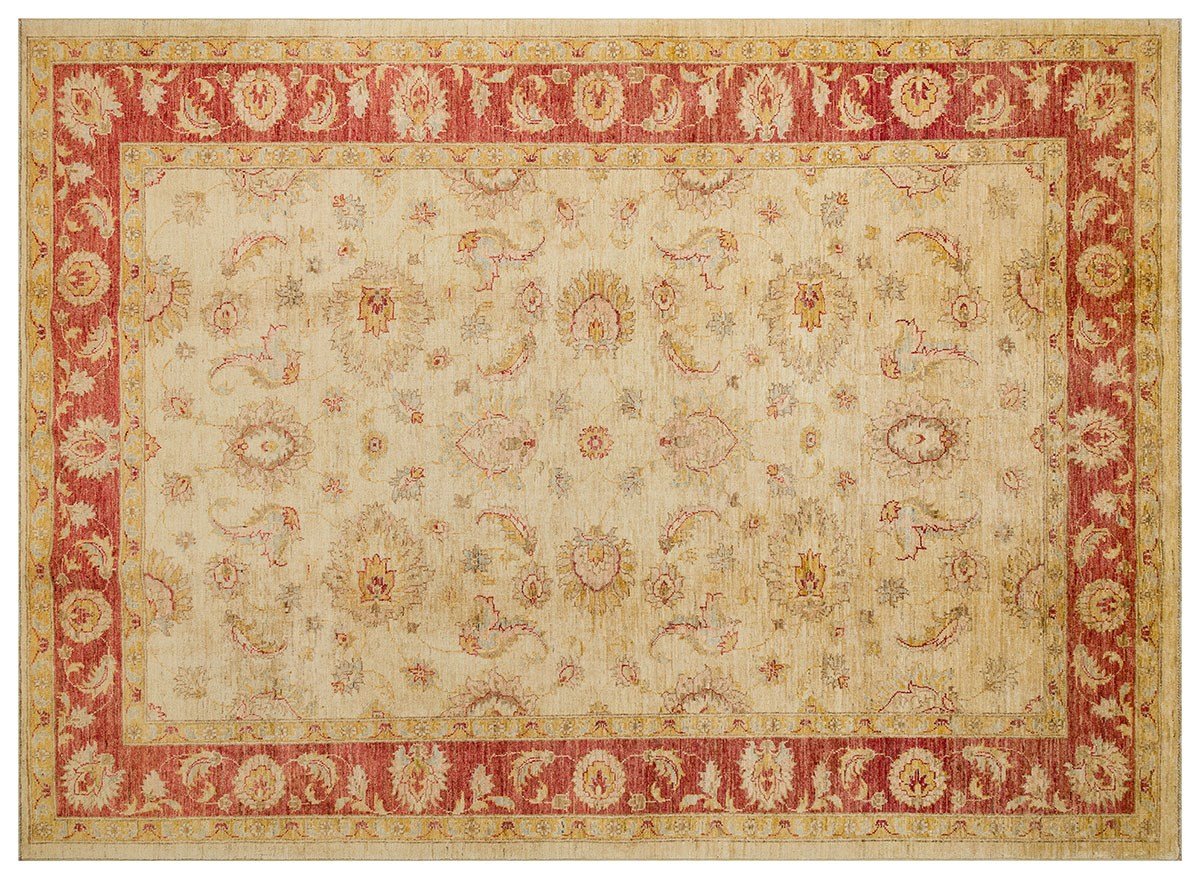 Afgan Halısı Tamamen El Dokuma % 100 Yün Afganistan Üretim Halı Ölçü;172 x 236