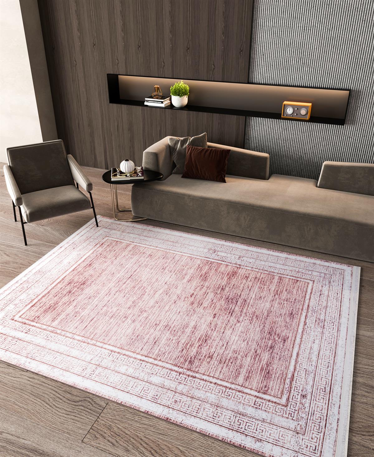 Allmode Dijital Baskılı Halı Modern Koleksiyon TRKMN.673