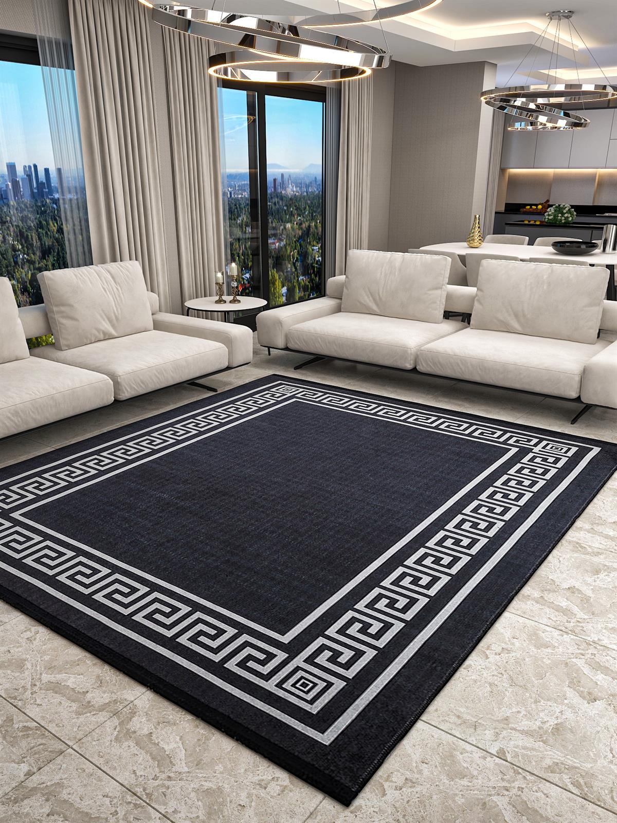 Allmode Dijital Baskılı Halı Modern Koleksiyon MVHy.590