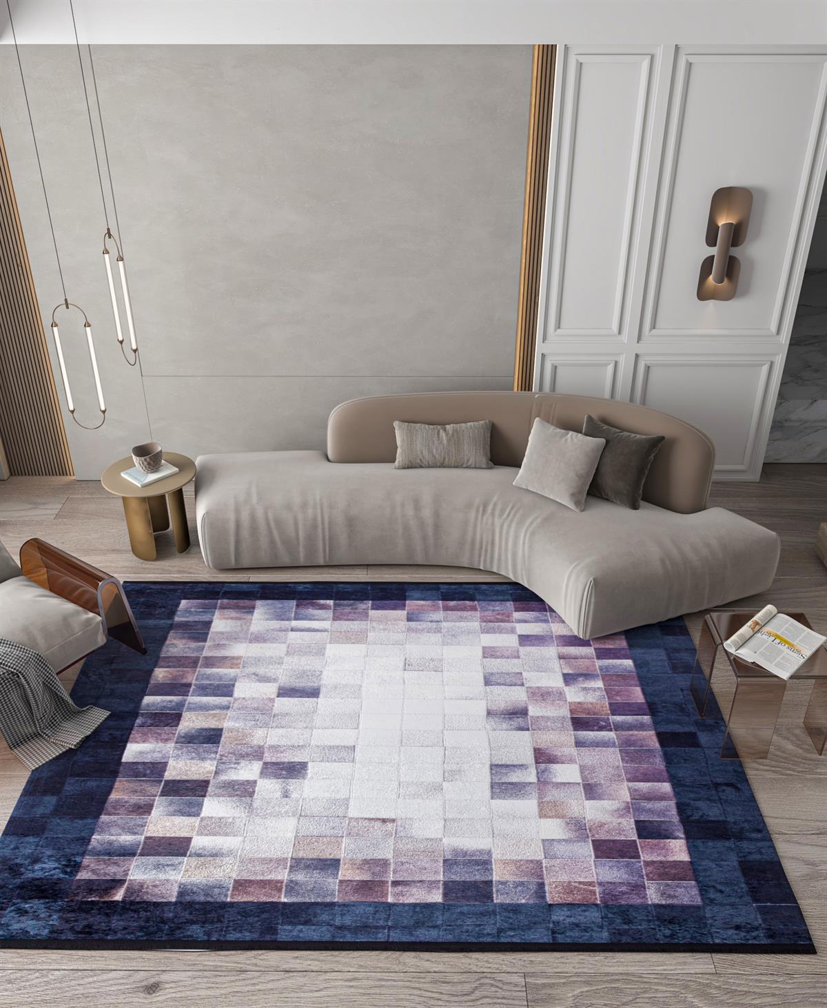 Allmode Dijital Baskılı Halı Modern Koleksiyon TRKMN.66