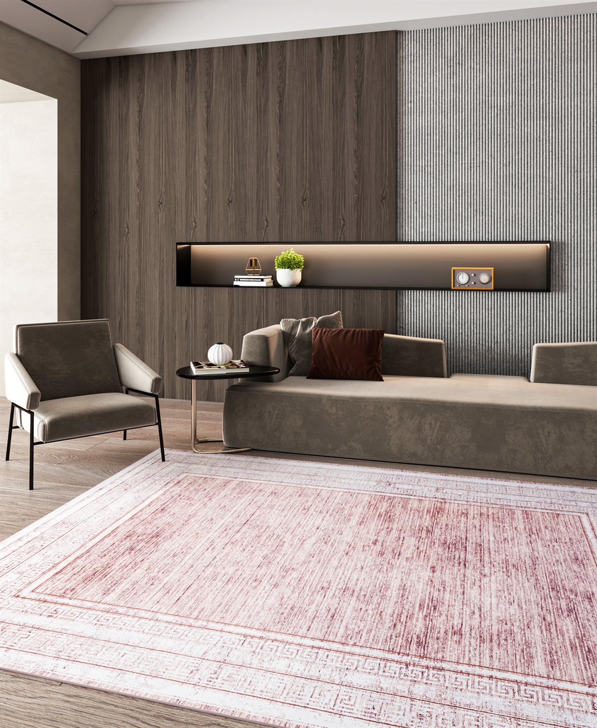 Allmode Dijital Baskılı Halı Modern Koleksiyon TRKMN.673