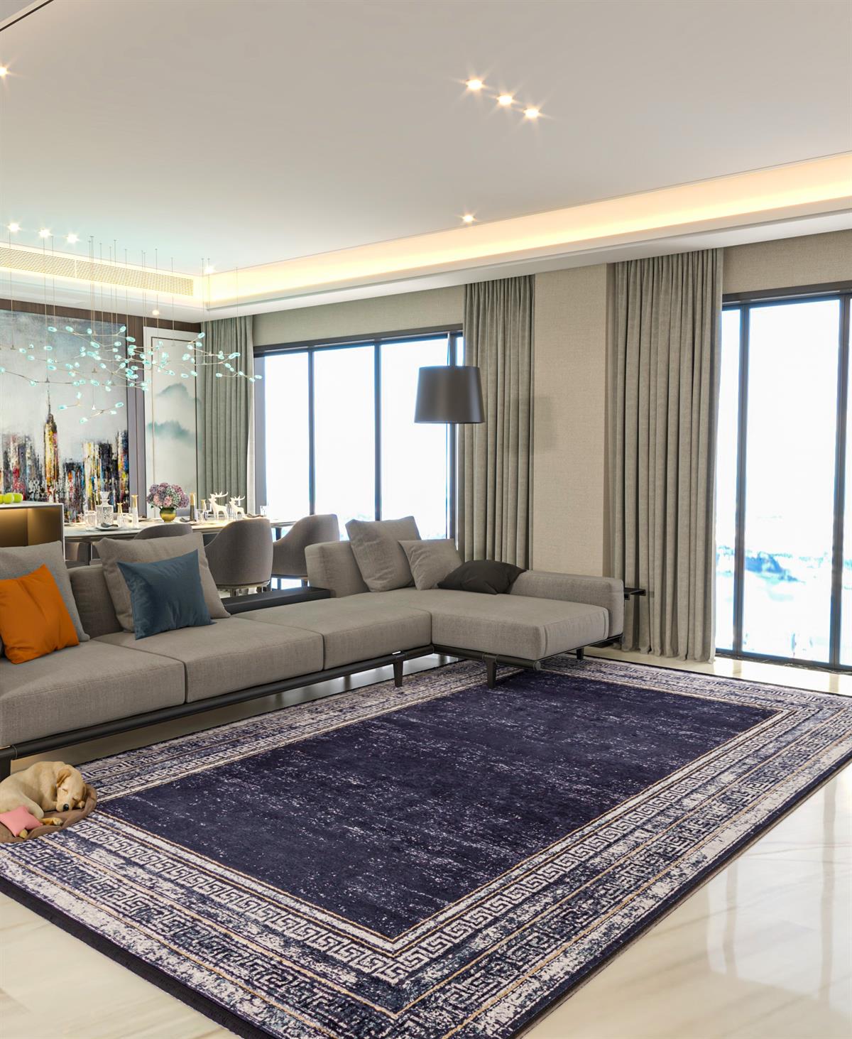 Allmode Dijital Baskılı Halı Modern Koleksiyon TRKMN.67