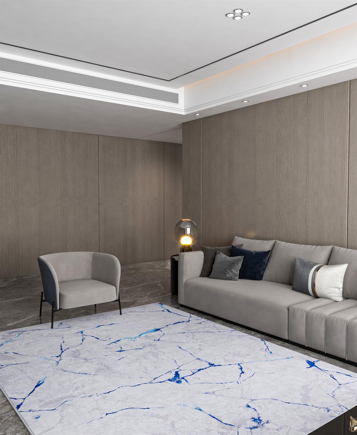 Allmode Dijital Baskılı Halı Modern Koleksiyon TRKMN.28