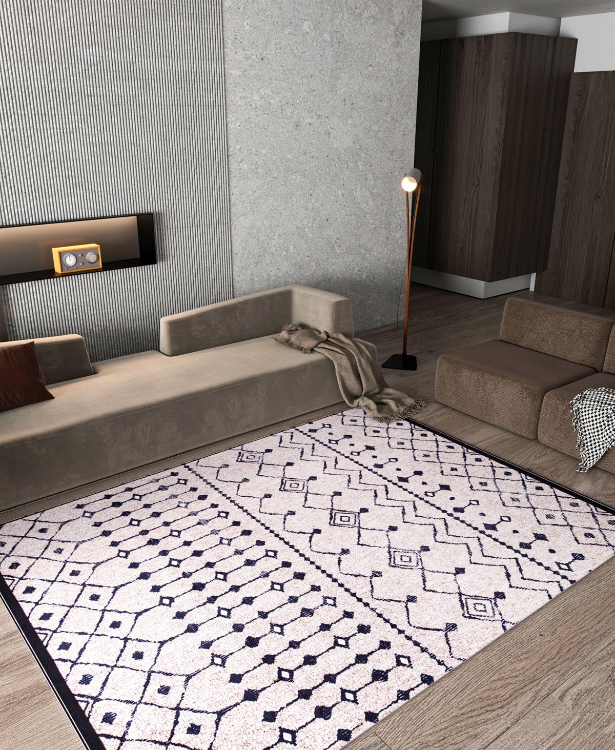 Allmode Dijital Baskılı Halı Modern Koleksiyon TRKMN.68