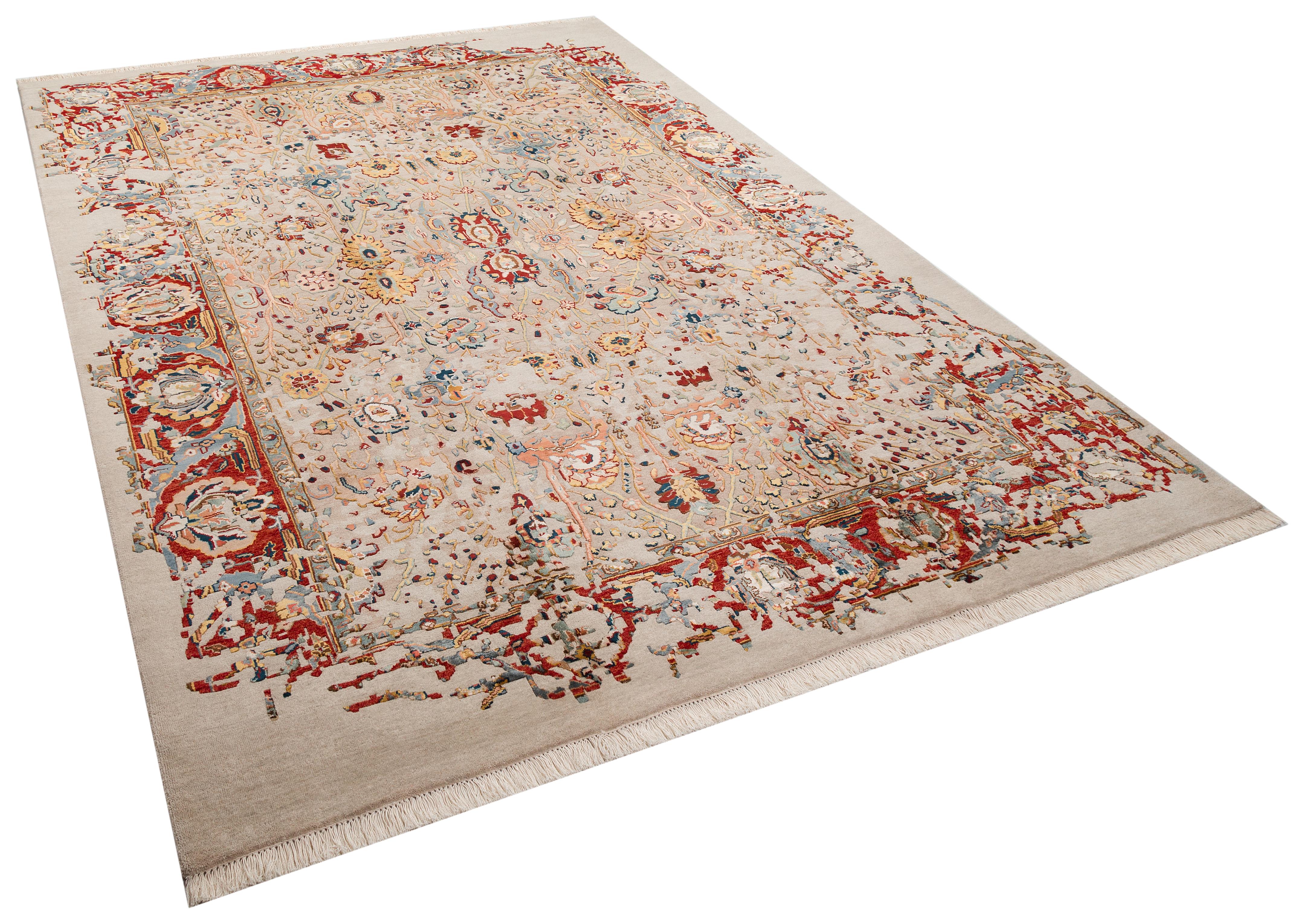 El Dokuma Motifli Yün Halı Sophisticate Serisi SOPHISTICATE WV.1000 BIG/BIG