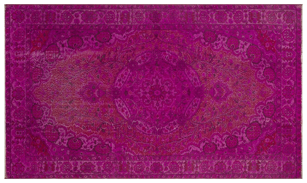 El Dokuma %100 Yün Türk Vintage Halı Yerli Üretim Ölçü;158 x 263