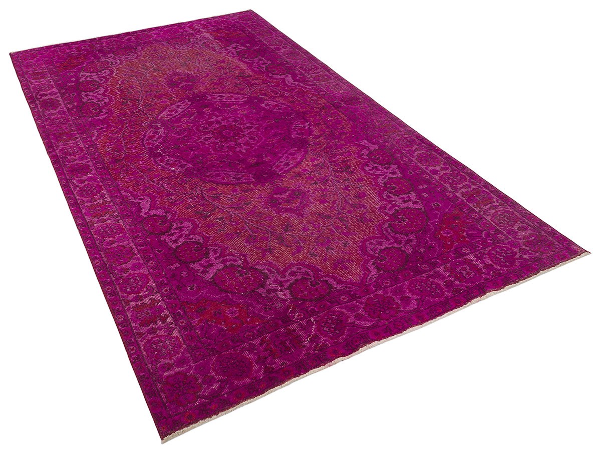 El Dokuma %100 Yün Türk Vintage Halı Yerli Üretim Ölçü;158 x 263