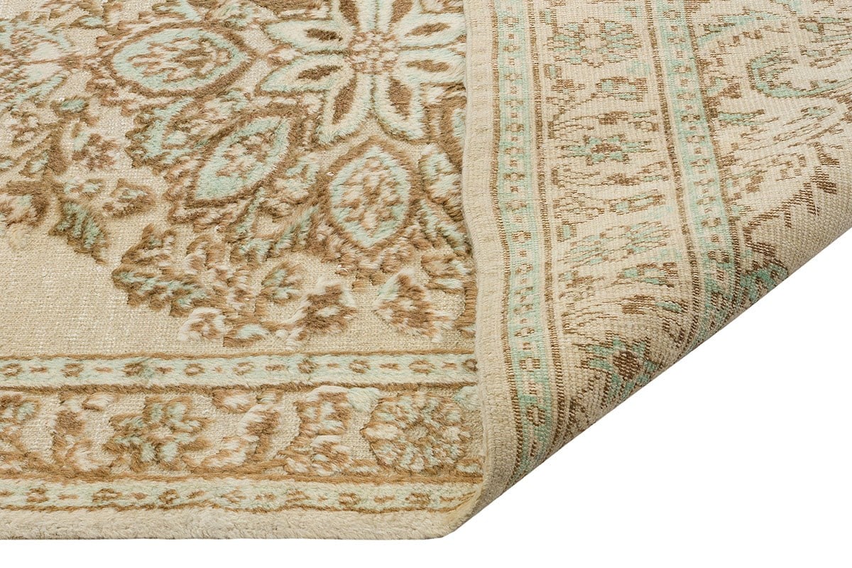 El Dokuma %100 Yün Türk Vintage Halı Yerli Üretim Ölçü;165 x 267