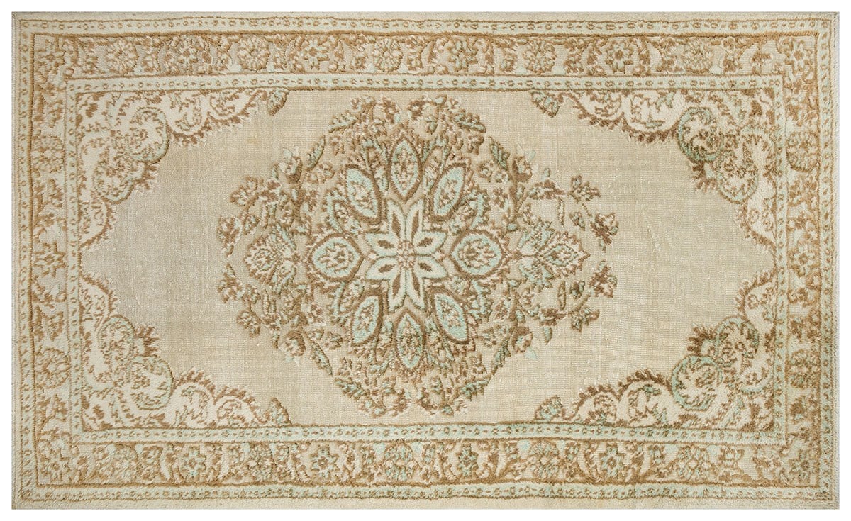 El Dokuma %100 Yün Türk Vintage Halı Yerli Üretim Ölçü;165 x 267