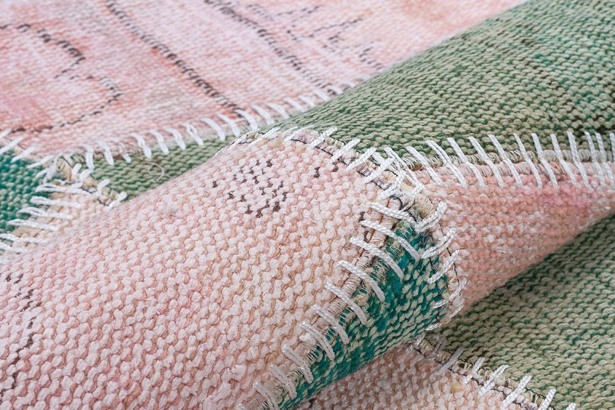 Modern El Dokuma Patchwork Halı Multi Ölçü;120 x 175