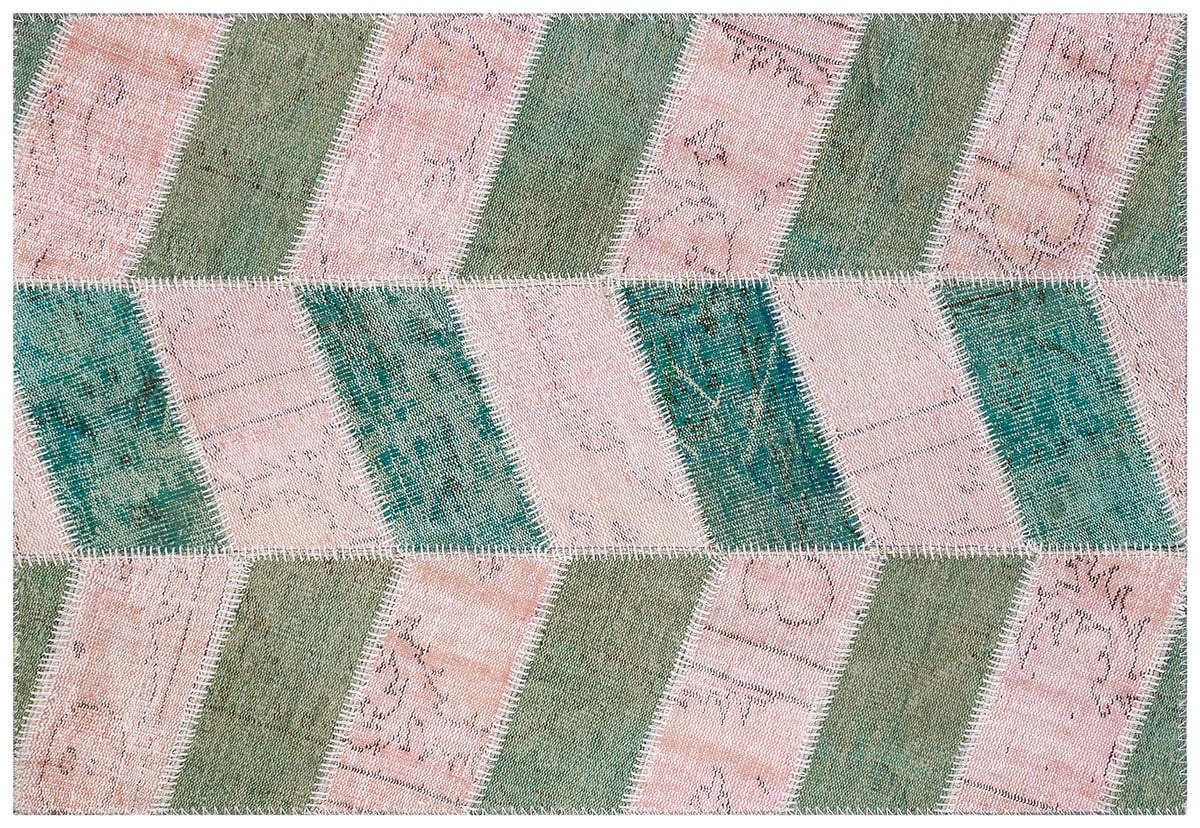 Modern El Dokuma Patchwork Halı Multi Ölçü;120 x 175